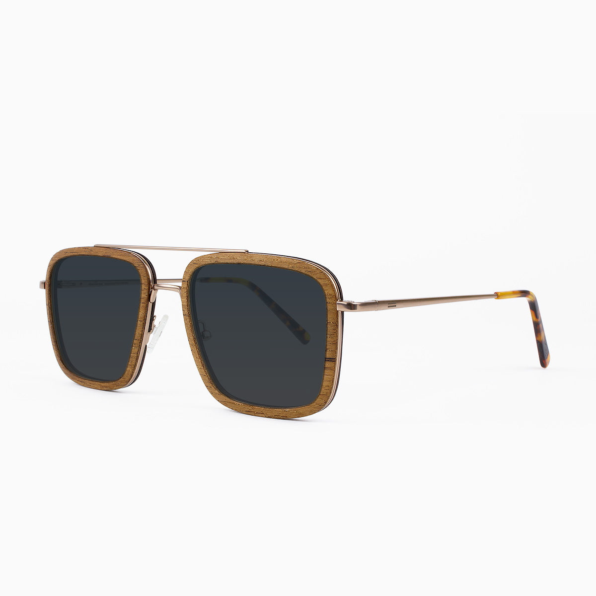 Captiva - Metal & Wood Sunglasses