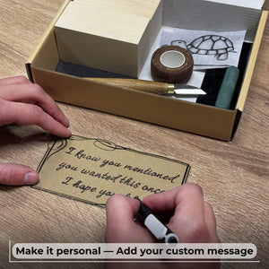 Turtle Carving Kit – Complete Starter Whittling Kit for Beginners, Adults, Teens, and Kids