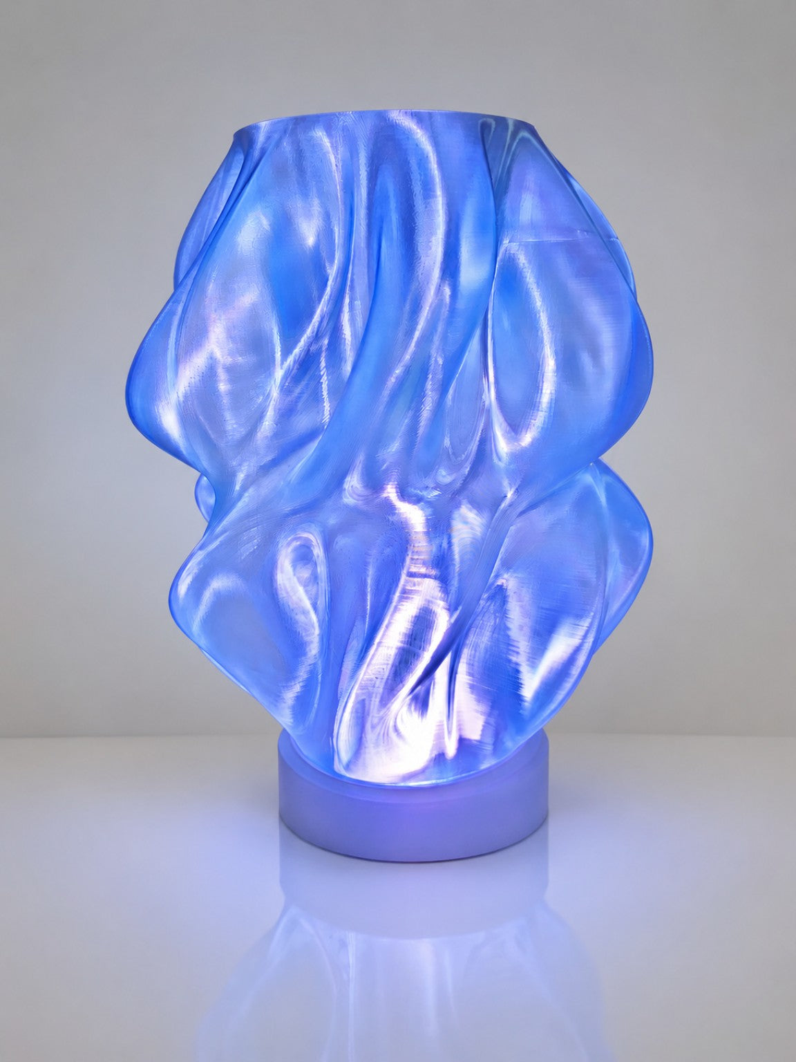 3D Printed Color Changing LED Lamp by The Tween Space, paper gift detail photo 2