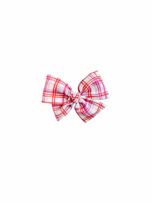 Valentine's Plaid Pinwheel by Boosh Baby image 1