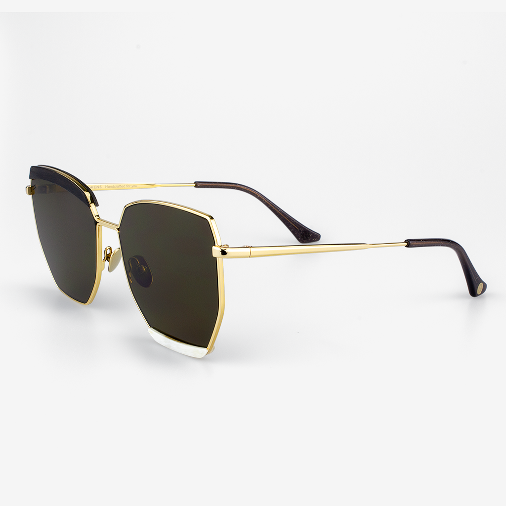 Venice - Metal & Wood Sunglasses