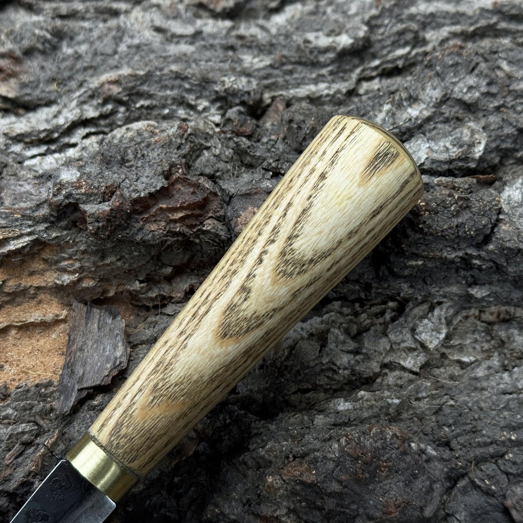 Whittling Sloyd Knife with Leather Sheath, 7.5 cm (2.95 inches)