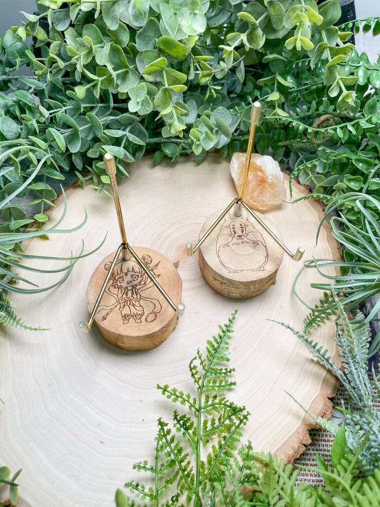 Wooden Plate Stand